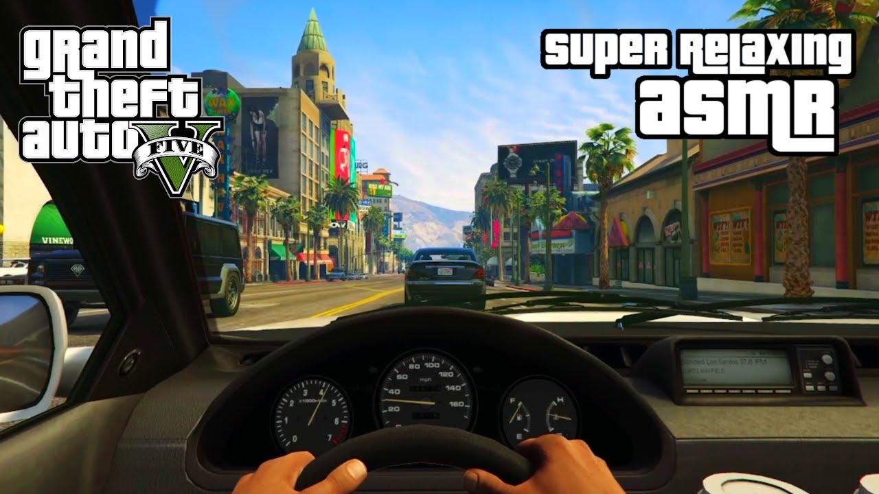GTA ASMR | EXTREMELY Close Up Whispering in GTA 🌇 Ear to Ear Fun Facts
