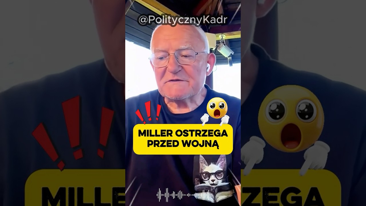 MILLER OSTRZEGA PRZED WOJNĄ ROSJA-NATO!