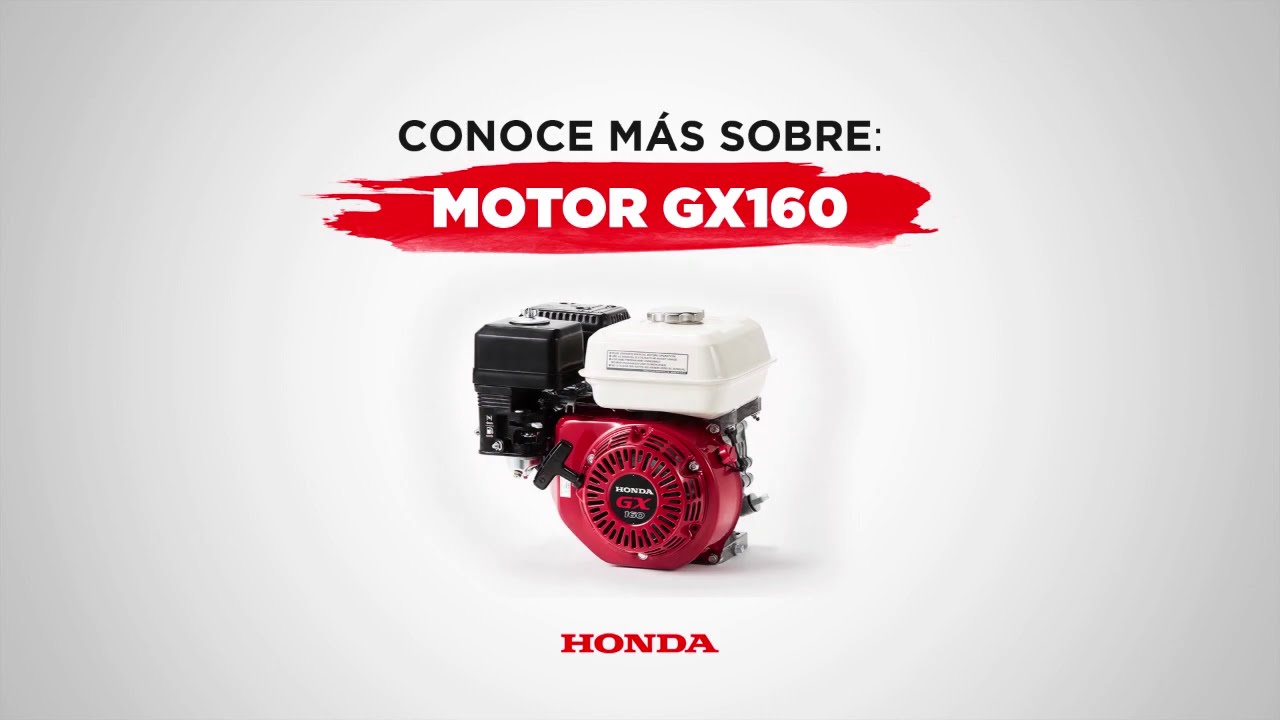 ¡Descubre nuestra Fuerza! Motor GX160