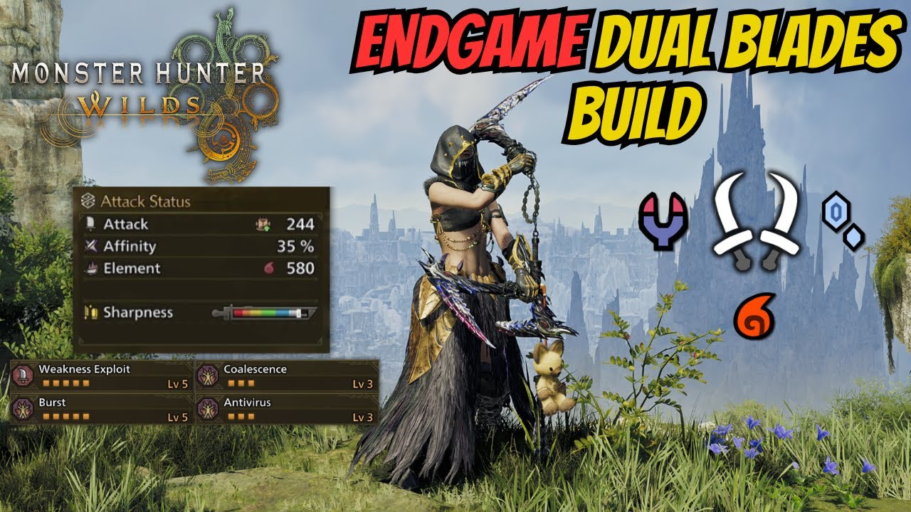 ENDGAME DUAL BLADES BUILD | MONSTER HUNTER WILDS