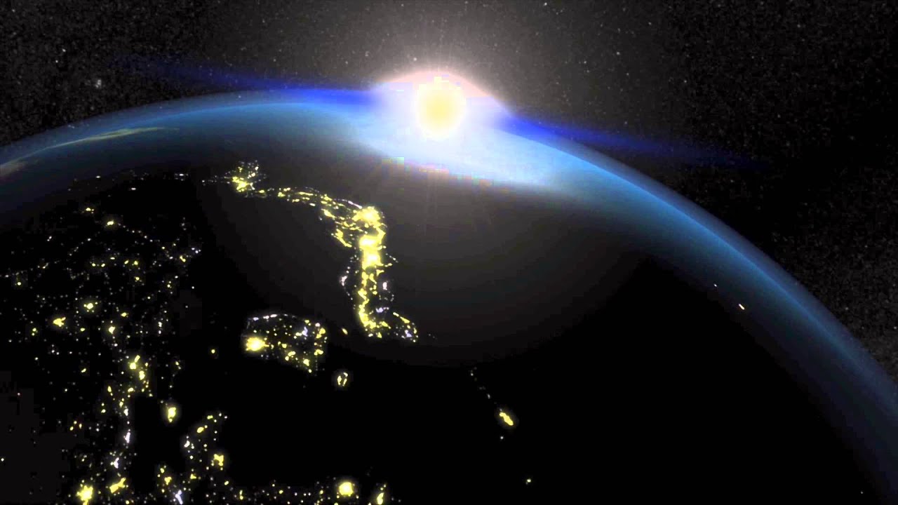 This is what a CGI Earth looks like