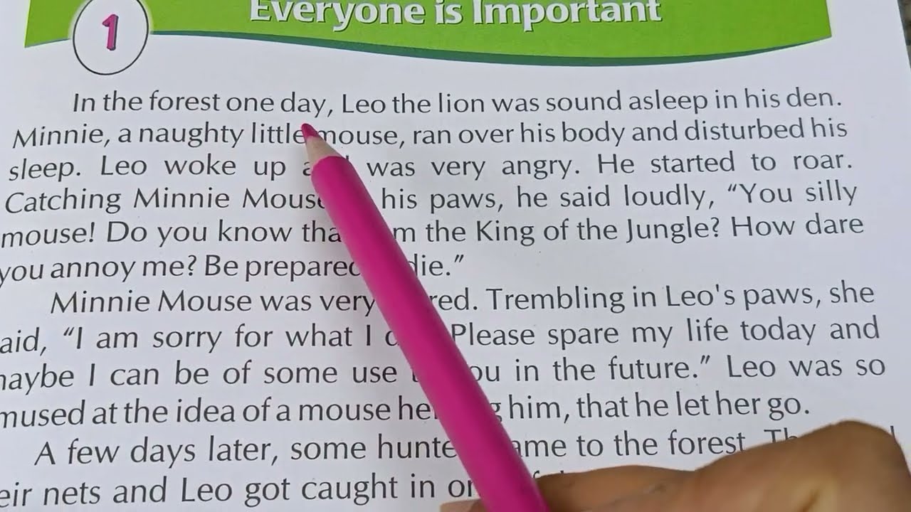 Everyone is Important - Reading English Stories For Kids 