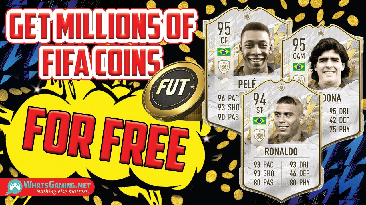 Get Millions of FIFA Coins 💰 for FREE !! 😲😱