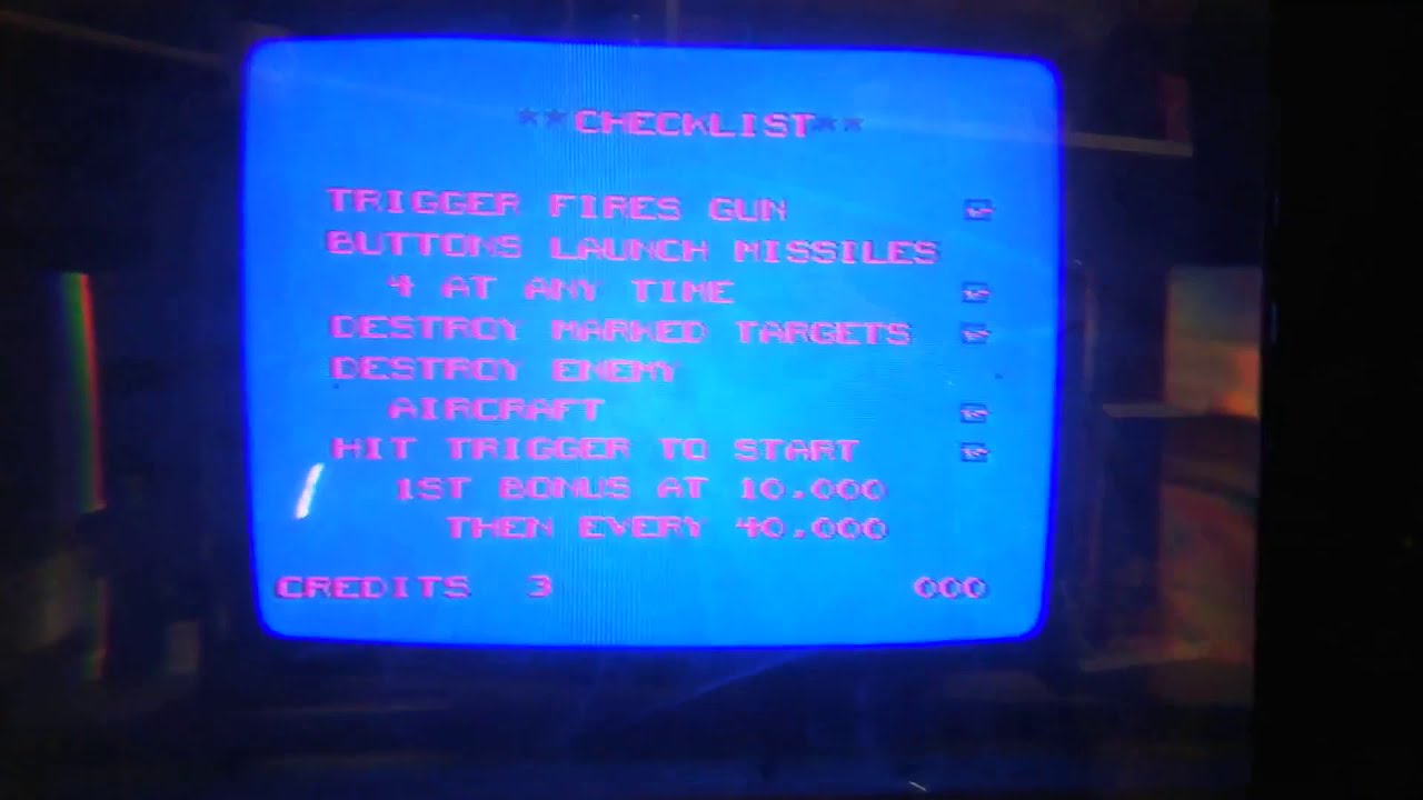 M.A.C.H. 3 - Switching on the game just for a fast test