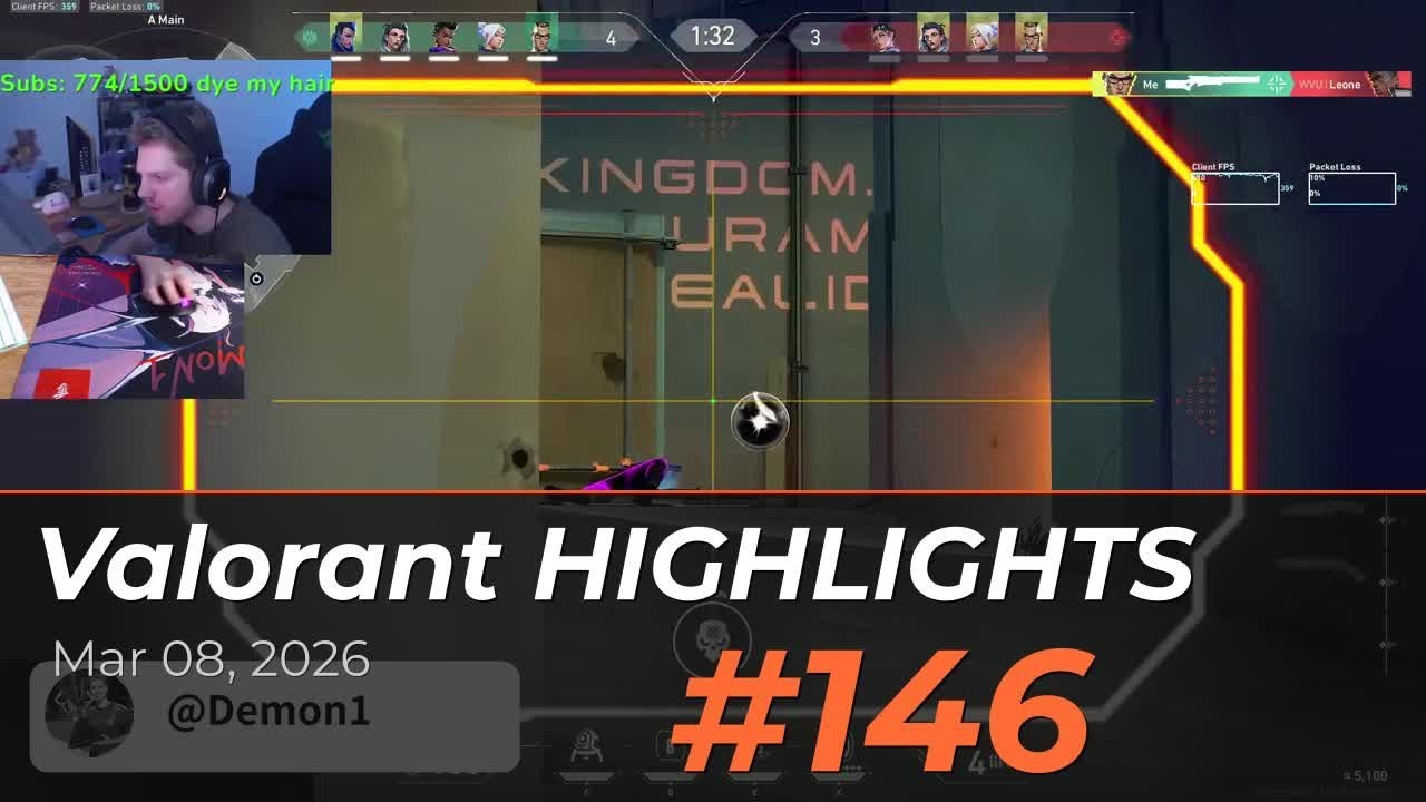 Valorant Daily Highlights #146 — Best Plays