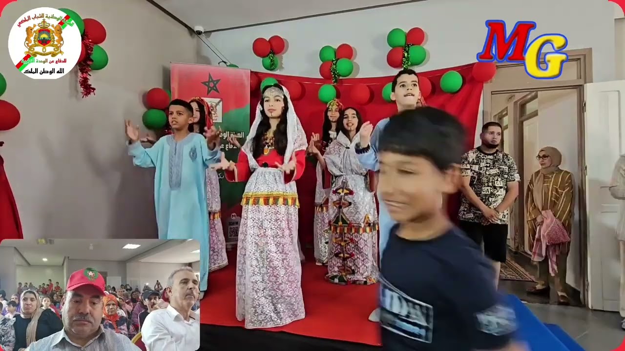 بلابل ابن تيمية الإبتدائية يصدحون بالترات الأمازيغي بمهرجان الأنشودة الوطنية