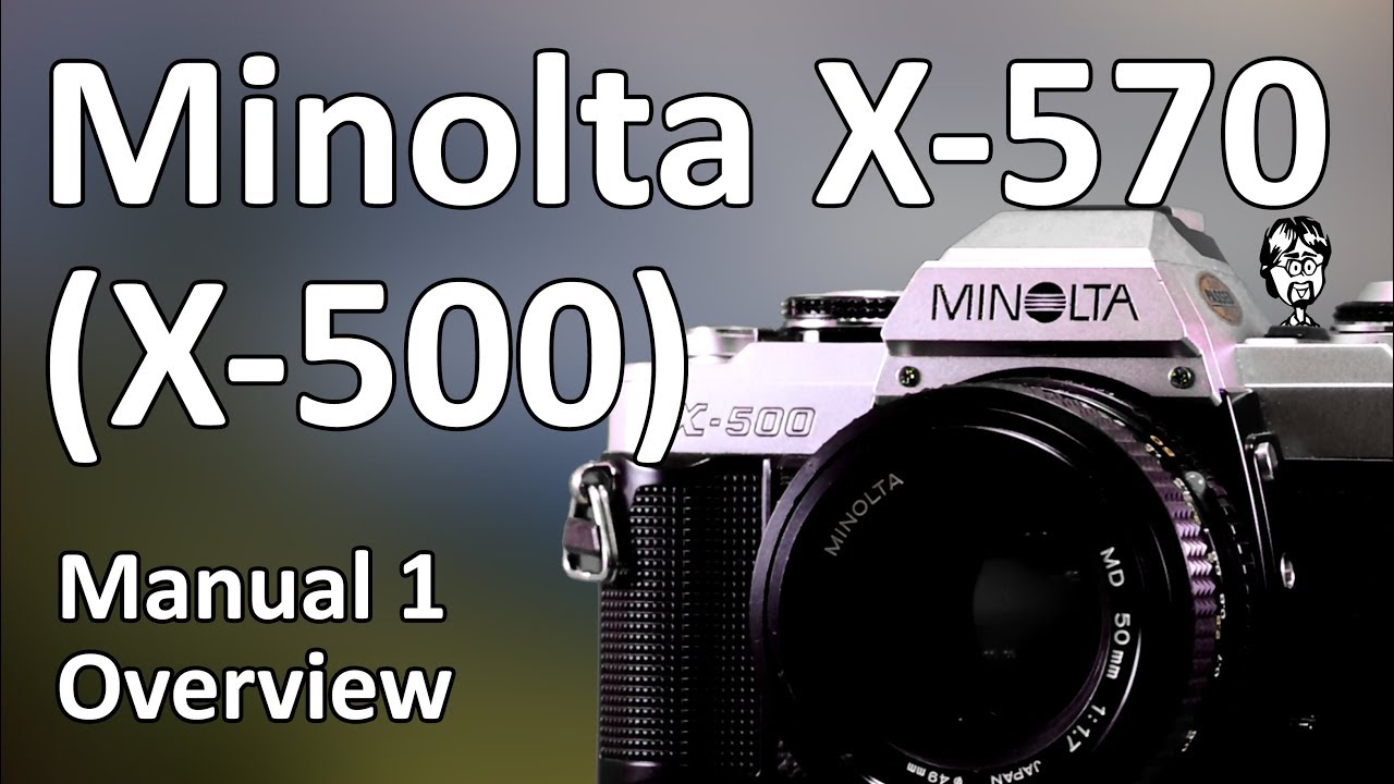 Minolta X-570 Video Manual 1 of 2: Overview