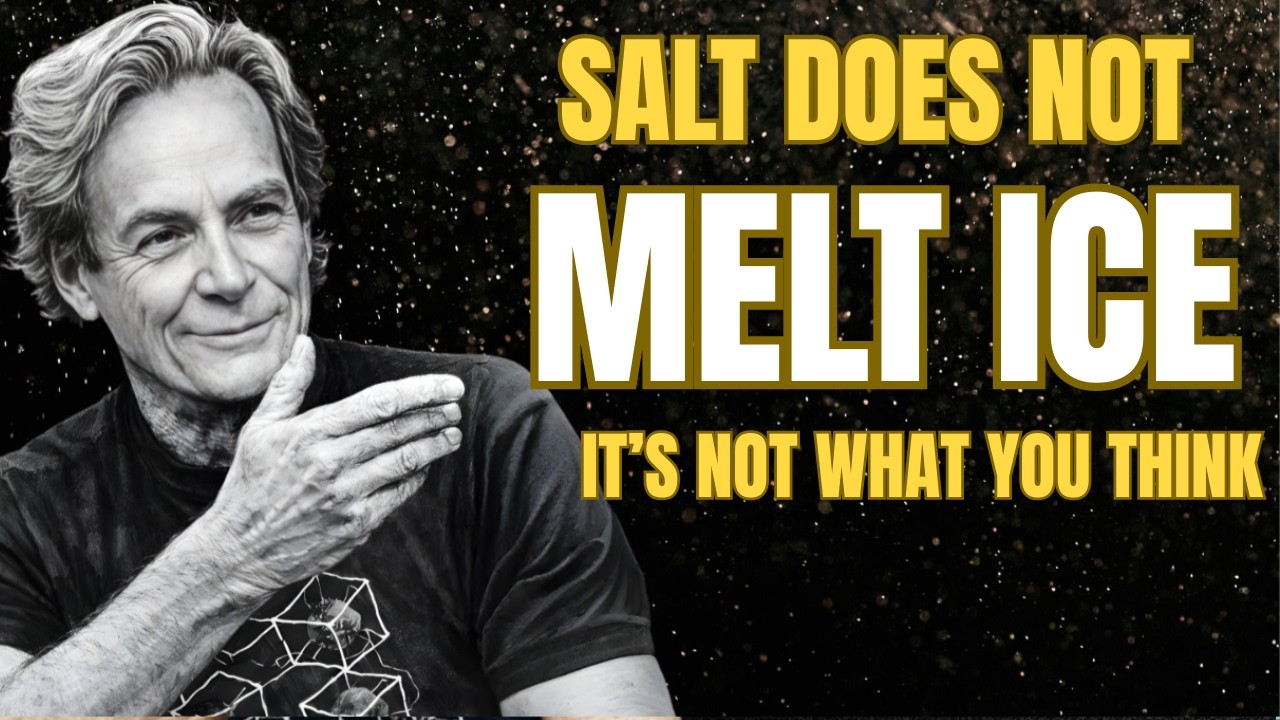 Salt Does NOT Melt Ice (It's not what you think) | Feynman Explains Why