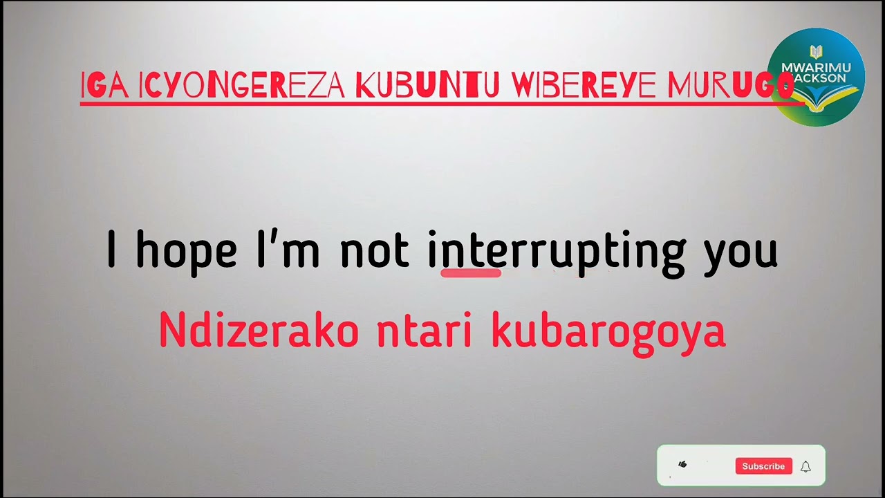 Iri somo ntirigucike niba ushaka kumenya icyongereza muminsi micye