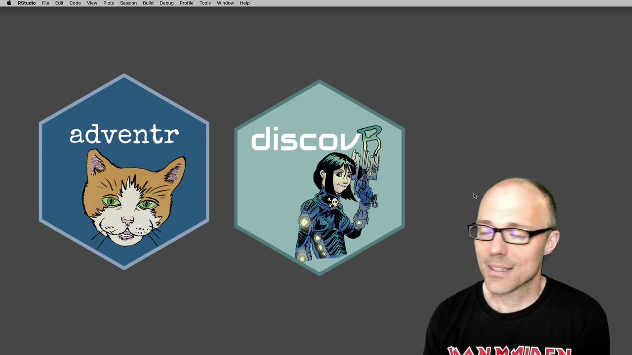 Using the adventr and discovr interactive tutorials for R