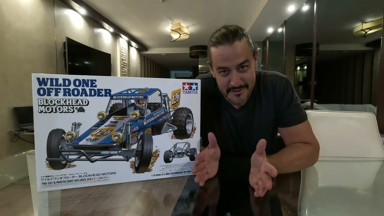 Unboxing the Tamiya Wild One Blockhead Motors edition RC Kit - 58695