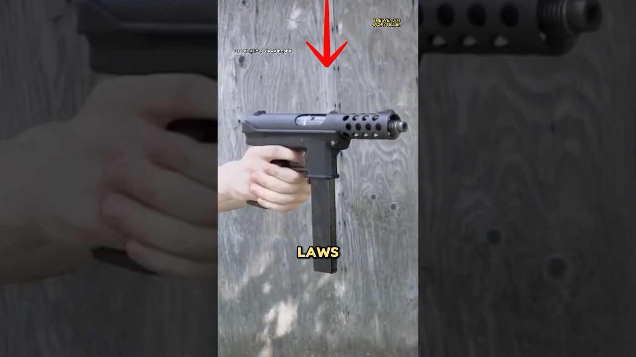 TEC-9: пистолет, который навсегда изменил законы США #шорты