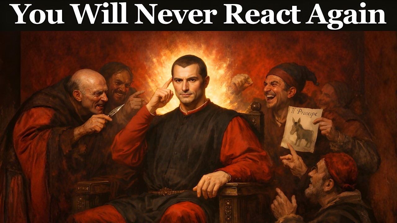 Do THIS to NEVER AGAIN Get Angry or Upset with Anyone or Anything | Machiavelli