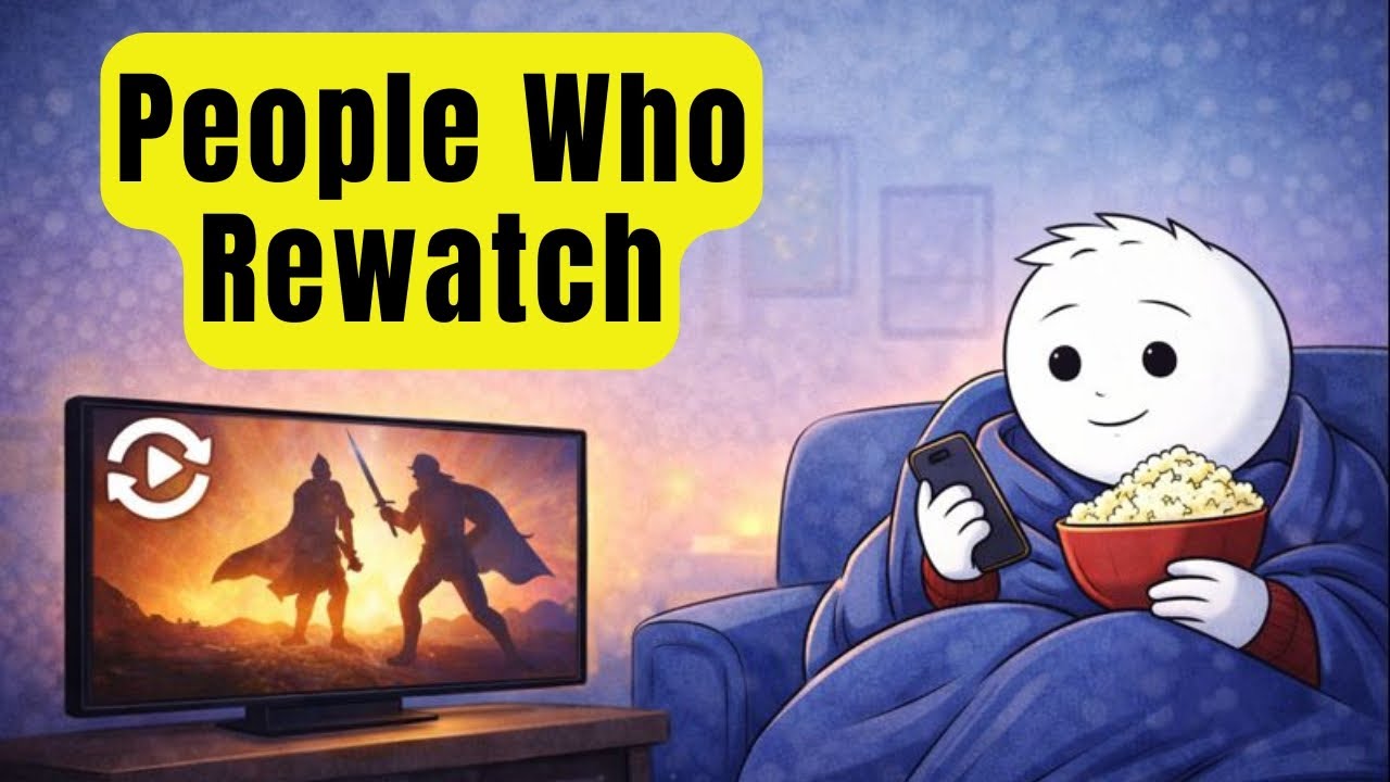 Psychology of People Who Rewatch TV Shows And Movies