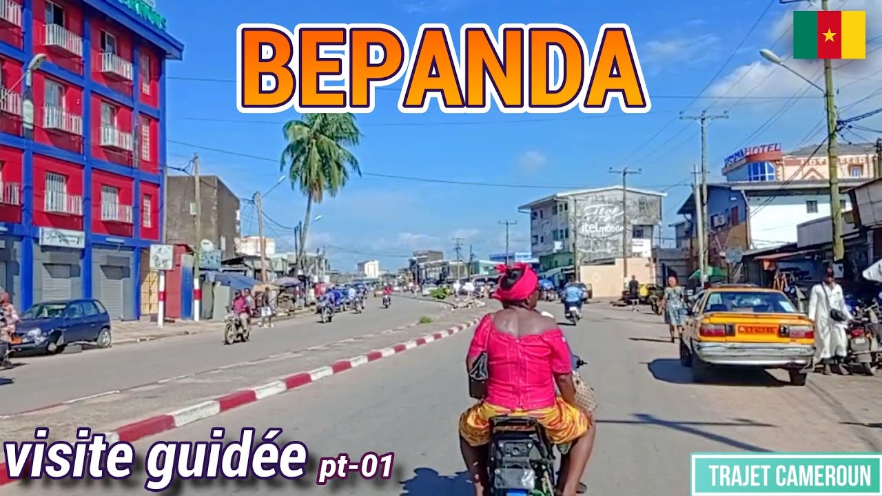 (Douala - Cameroun) Quartier BEPANDA : Visite guid&eacute;e (Partie-01) - Trajet Cameroun