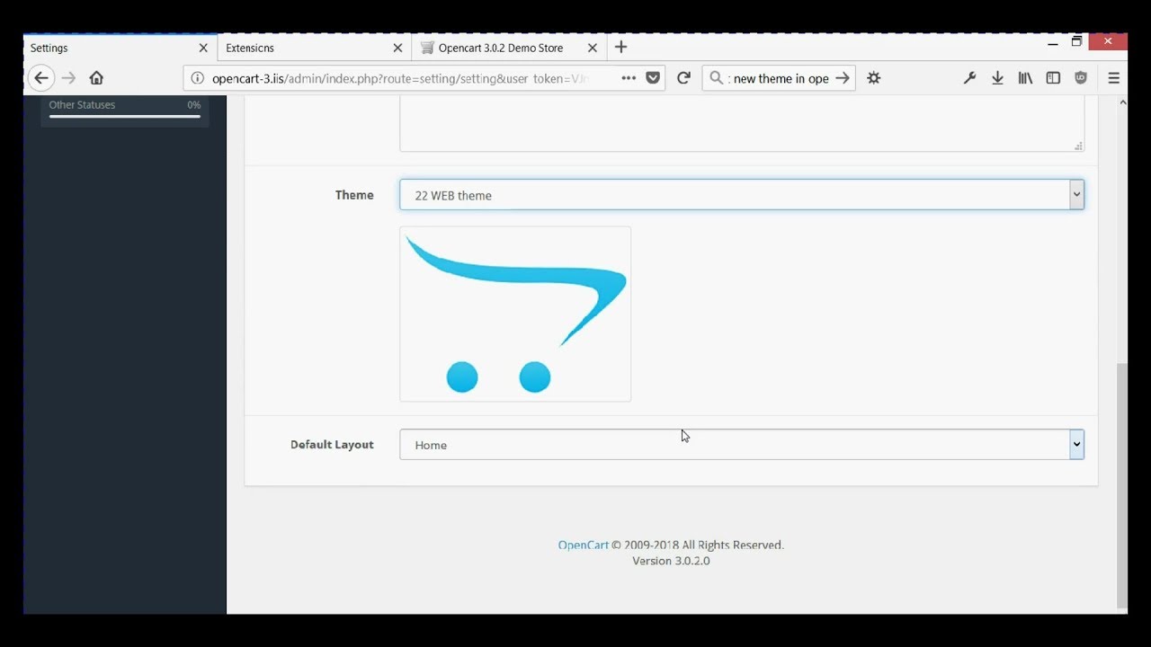 OpenCart 3 - How to create new theme.