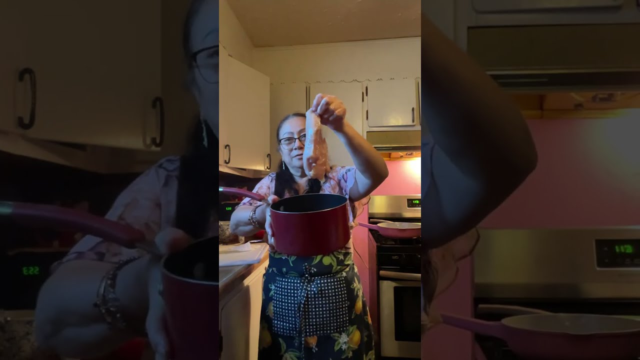 Como preparar el pollo para las pupusas sorprende a tû familia 😋