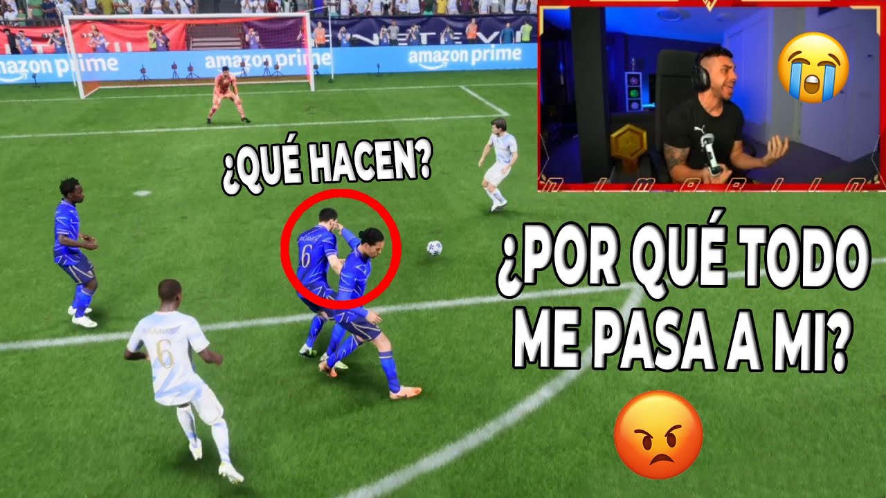EL PARTIDO con MÁS HANDICAP de DjMaRiiO en FC 24 | Lloros y Enfados FC 24