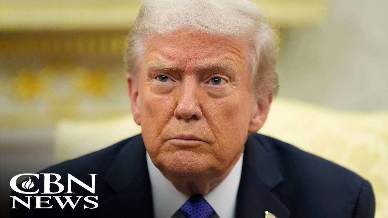 LIVE: President Trump Addresses the Nation from the Oval Office | CBN News