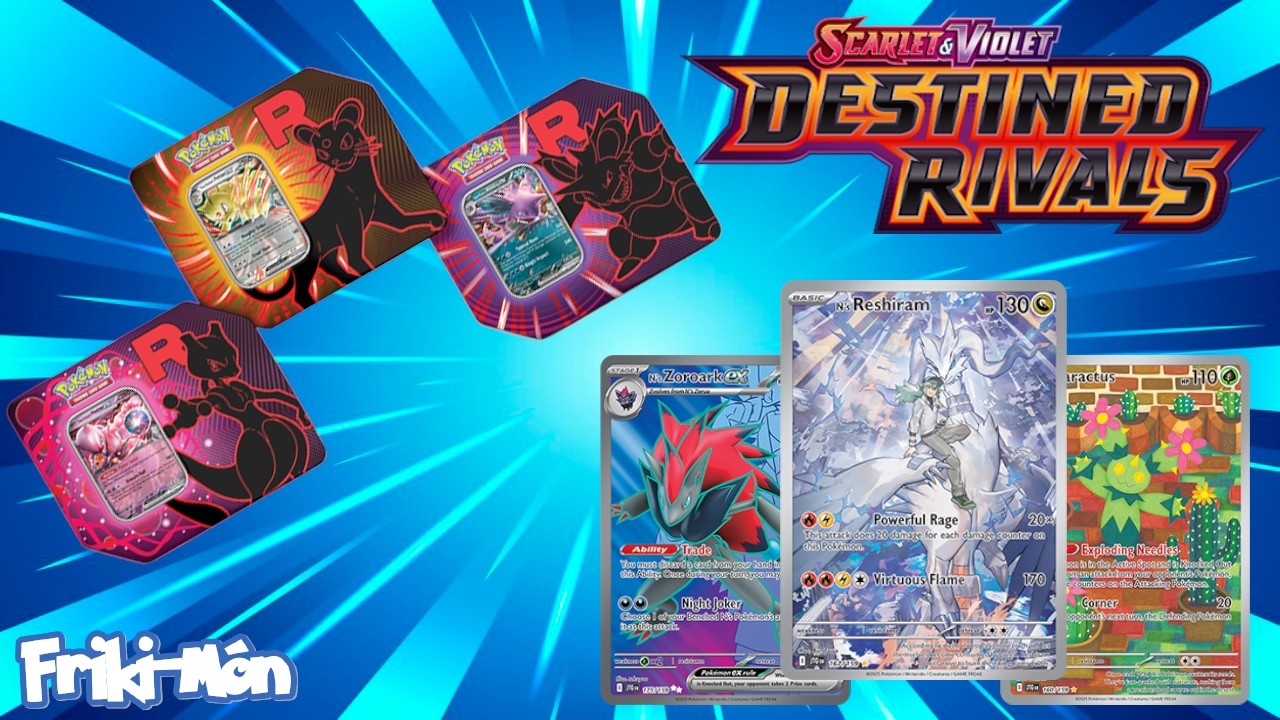 Team Rocket Tins - Abrimos las 3 (Mewtwo, Nidoking y Persian) - Pokemon TCG