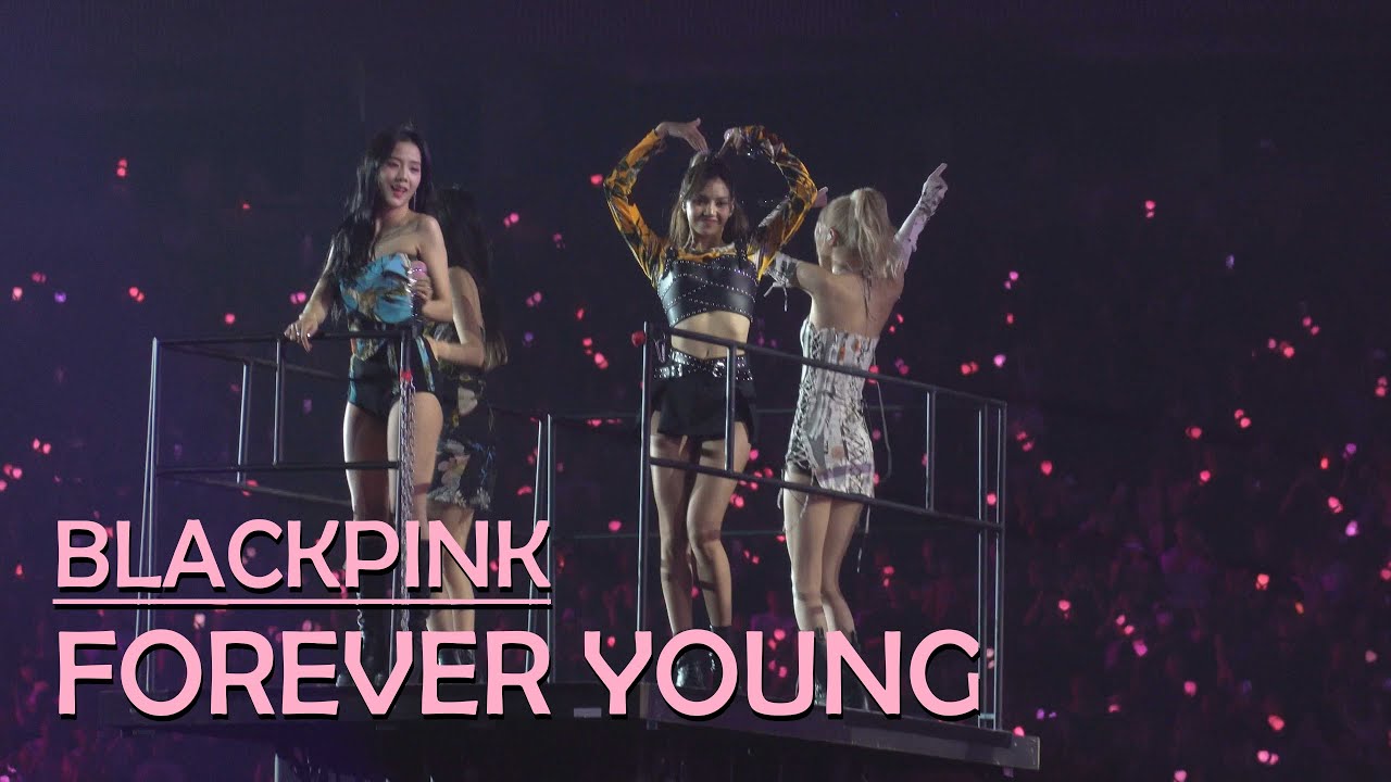 230818 'Forever Young' BLACKPINK WORLD TOUR [BORN PINK] ENCORE in LAS VEGAS 4K FanCam