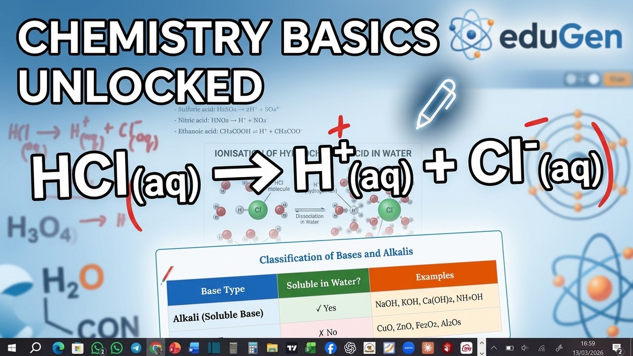 ACIDS, BASES AND SALTS