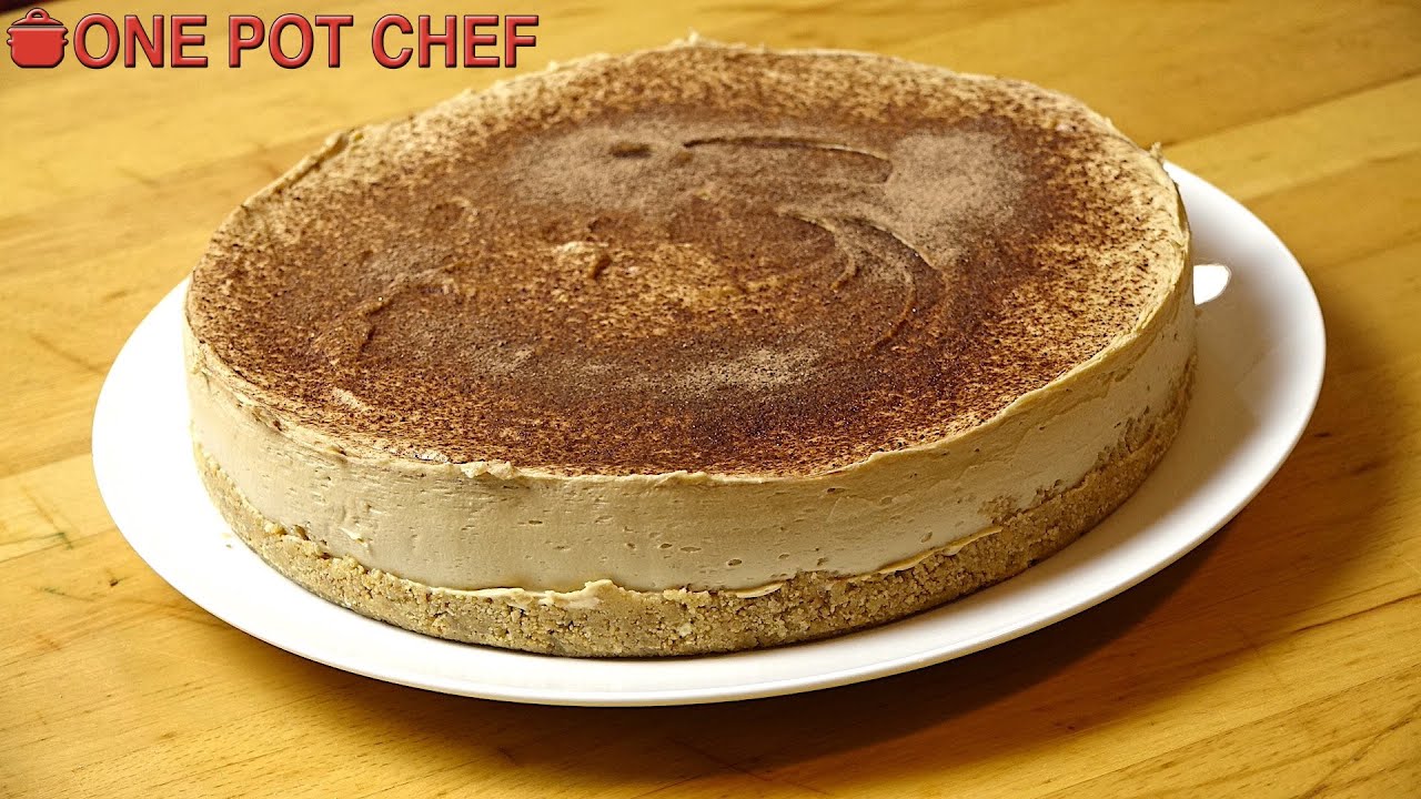 Кофейный чизкейк без выпечки | One Pot Chef