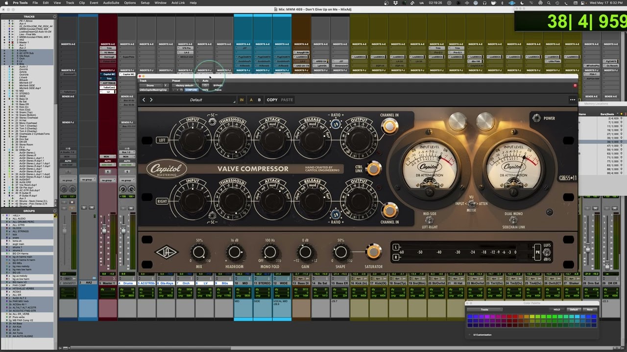 UAD — Capitol Mastering Compressor — микширование с Майком, плагин недели