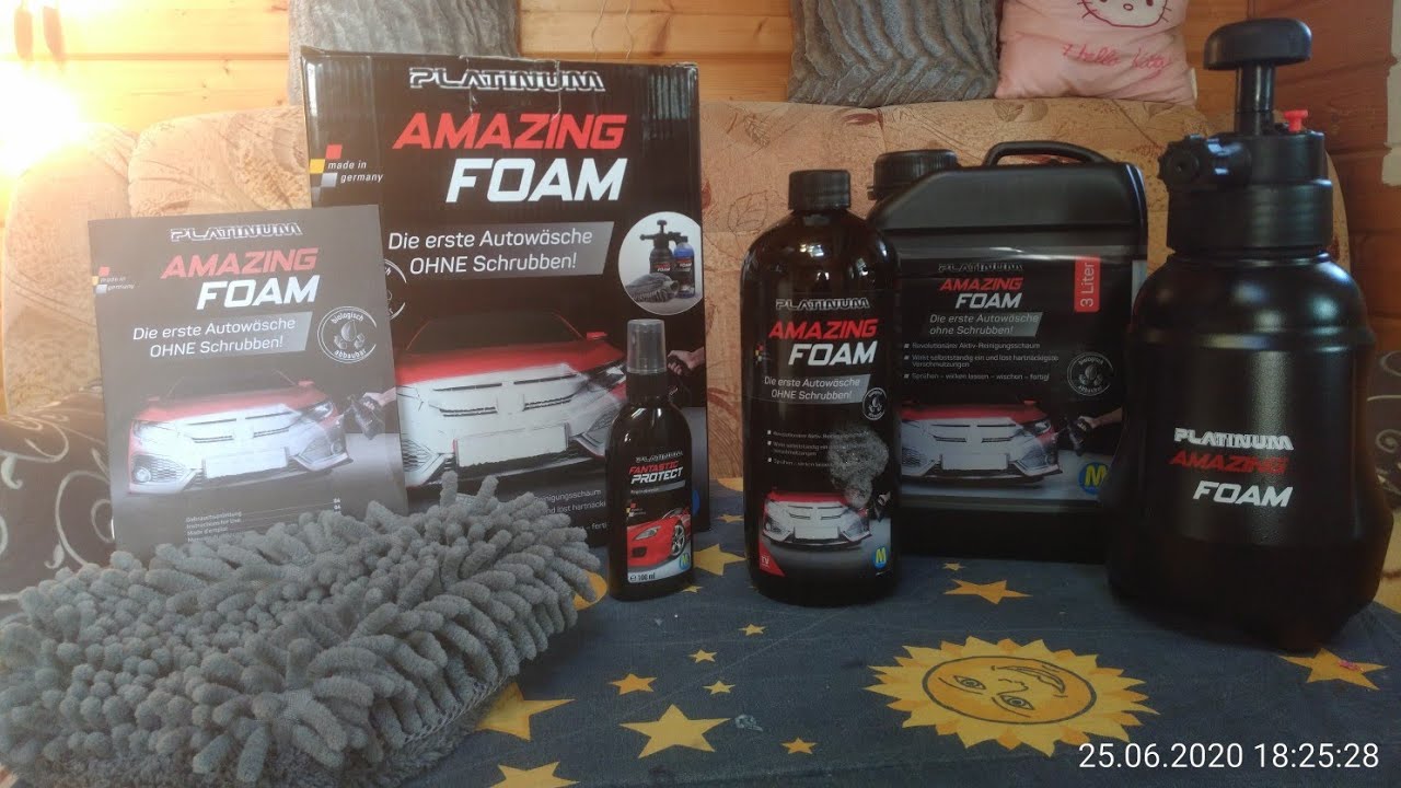 Platinum Amazing Foam Unboxing