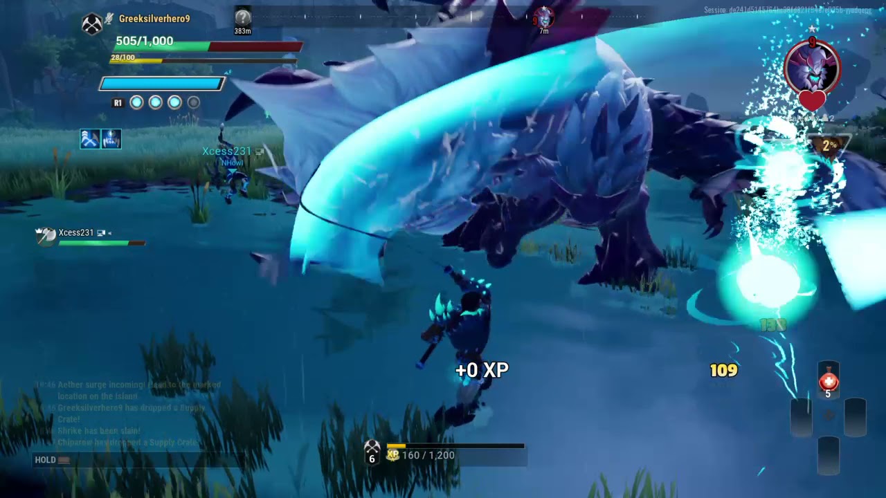 Dauntless Team-up Gameplay (No commentary)