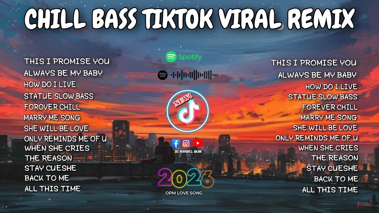 🔥ULTIMATE LOVE SONG FEBRUARY NONSTOP CHILL RELAXING TIKTOK VIRAL FULL BASS REMIX/DJ RHODEL BASS🔥