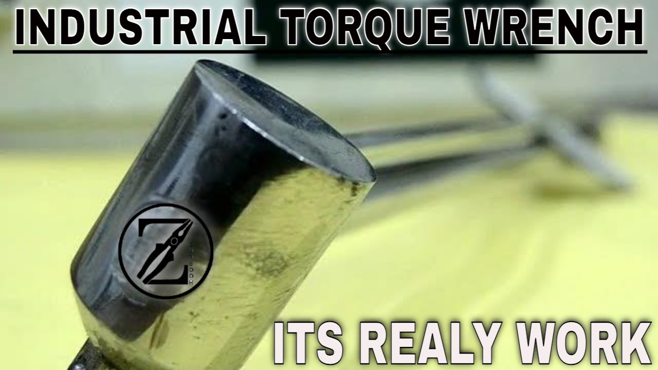 Make a torque wrench from scrape useful custom tool DIY [ZUNBOOR ENGINEERING]