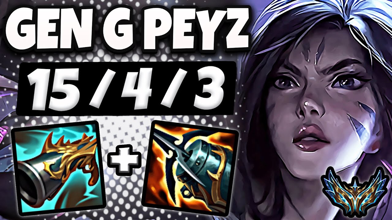 Kaisa vs Lucian ADC [ Gen G Peyz ] Patch 14.9 Korea Challenger ✅