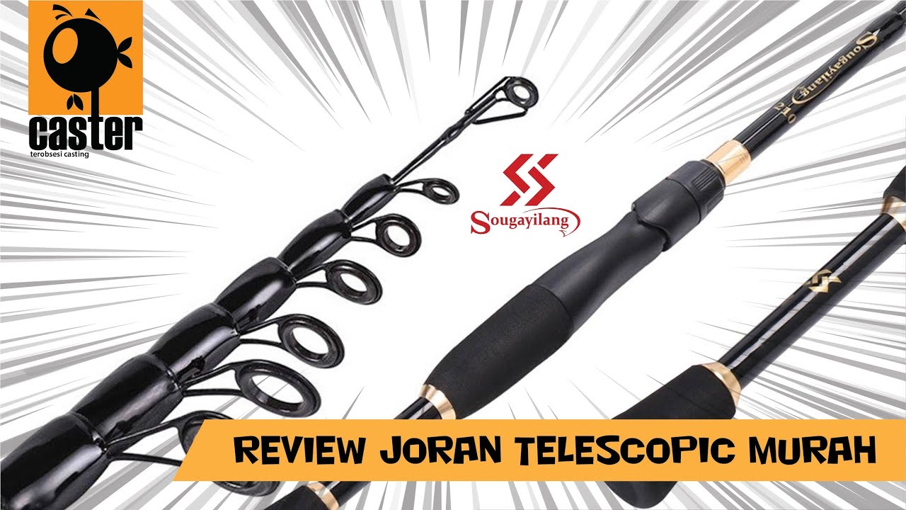 Review Sougayilang Telescopic Rod ‼️ Joran telescopic MURAH