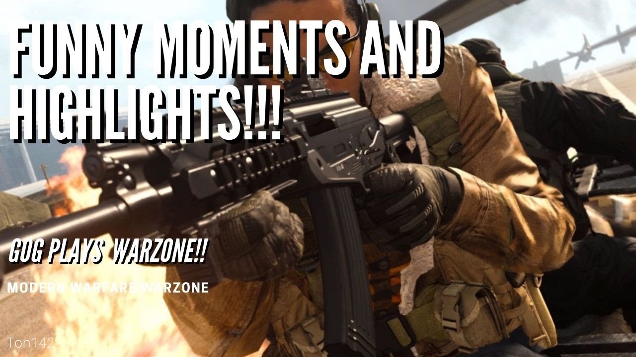Warzone: Funny Moments, Highlights & WTF MOMENTS | Ton142 Warzone