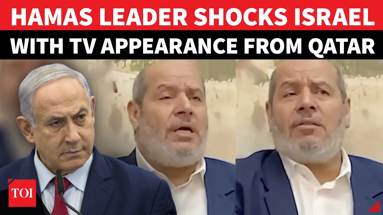 Netanyahu Red-Faced As 'DEAD' Hamas Leader Makes Public Appearance On TV, Then Makes Gaza Speech