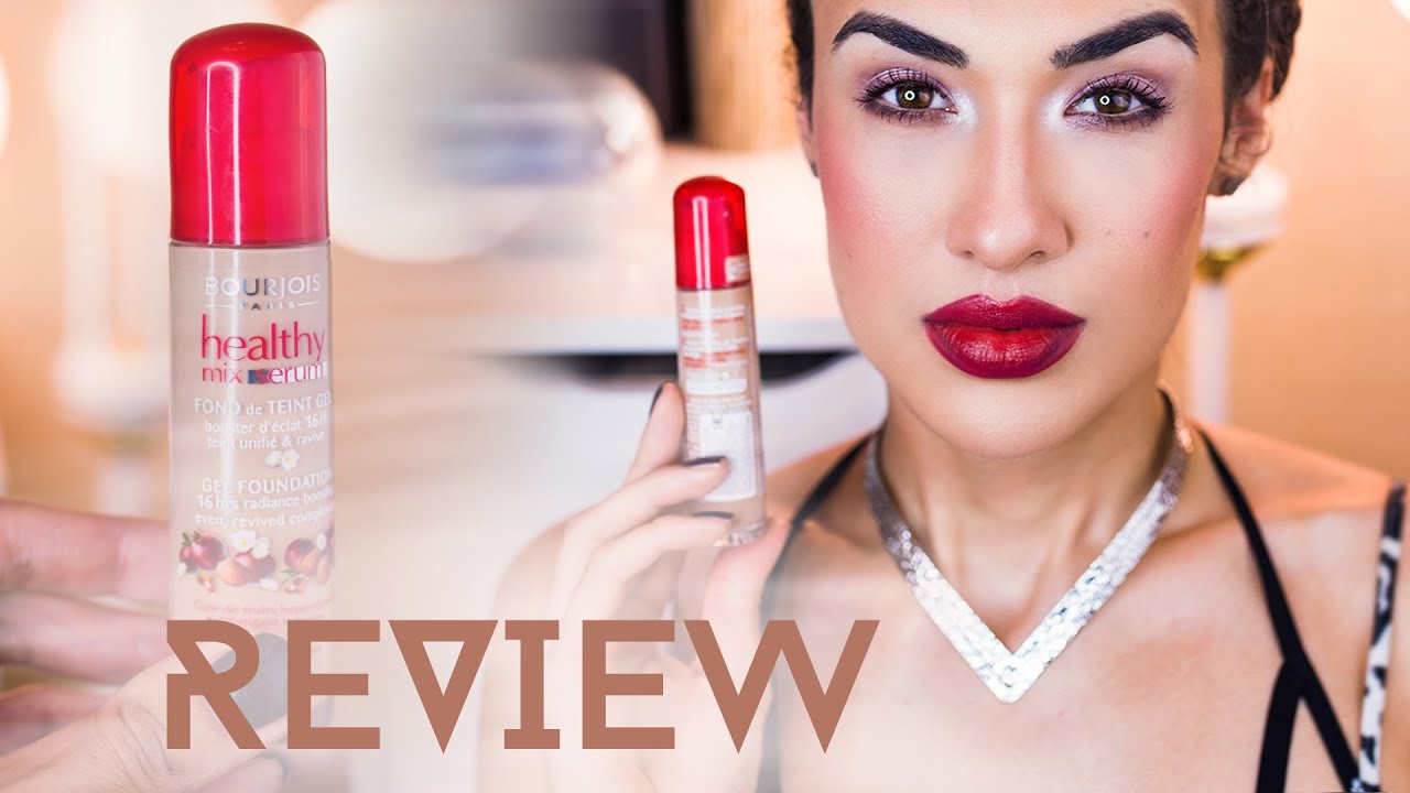 ♛ Bourjois Healthy Mix SERUM Foundation | Ревью + DEMO