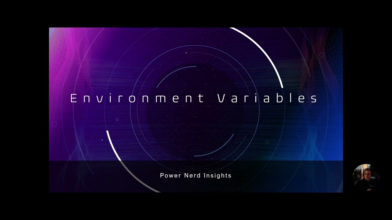 Power Platform Environment Variables - The key to ALM