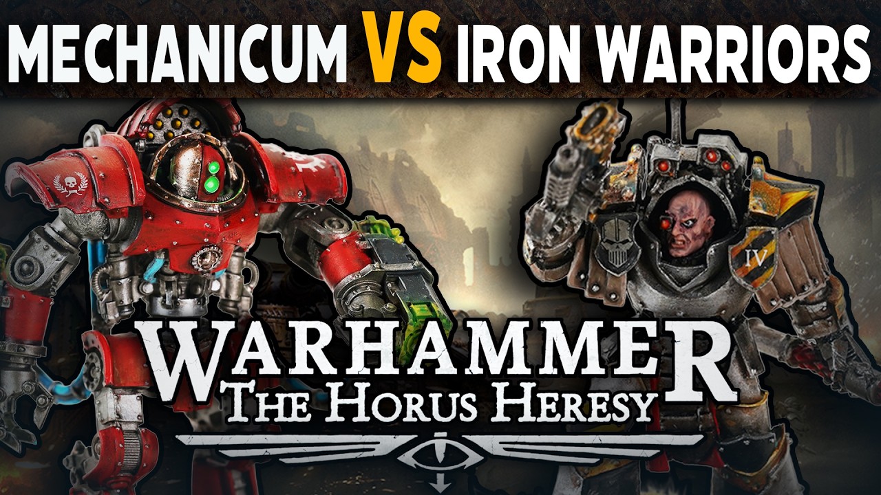 Mechanicum VS Iron Warriors Horus Heresy Battle Report