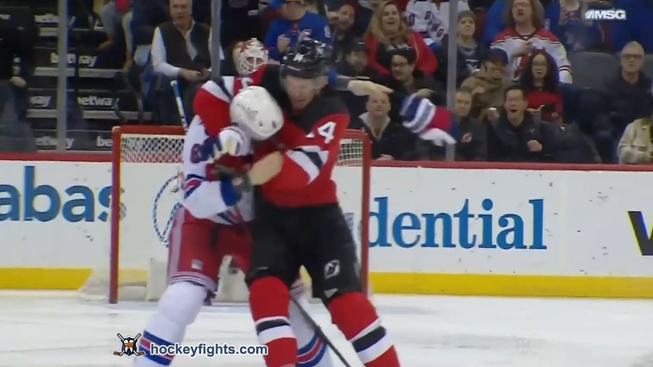 Jacob Trouba vs Nathan Bastian Feb 22, 2024