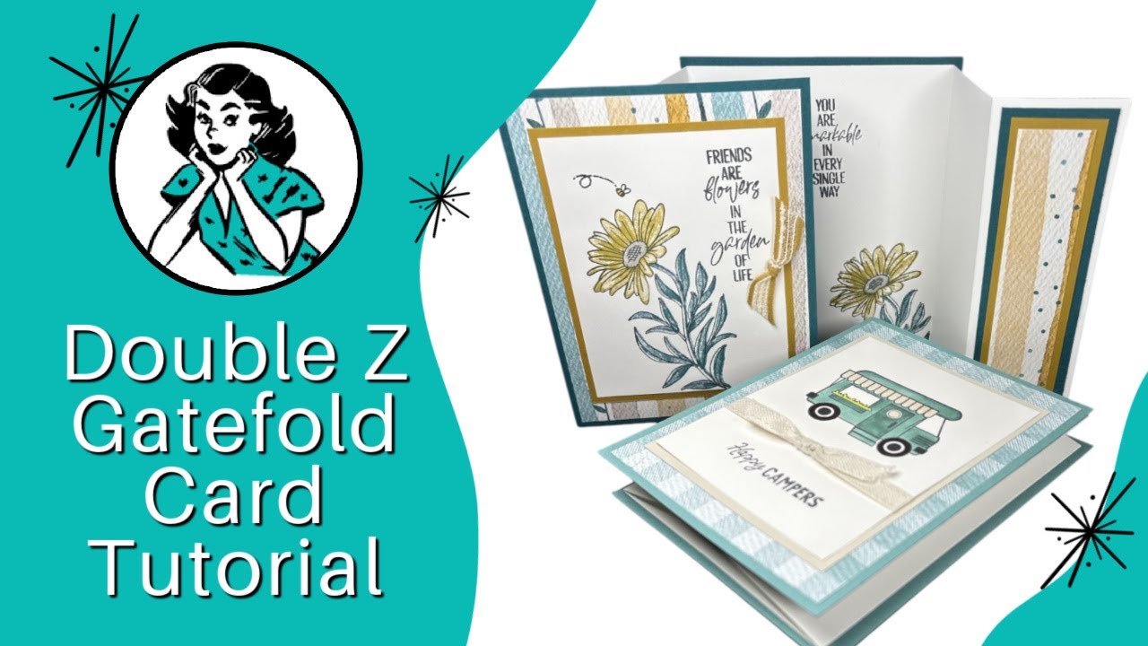 🔴 Открытка Double Z Gatefold: уникальный взгляд на традиционное изготовление открыток