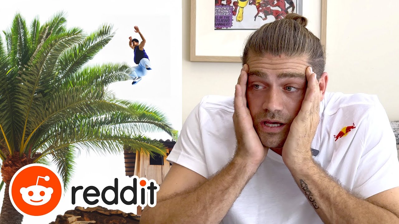 Parkour pro reacts to Reddit