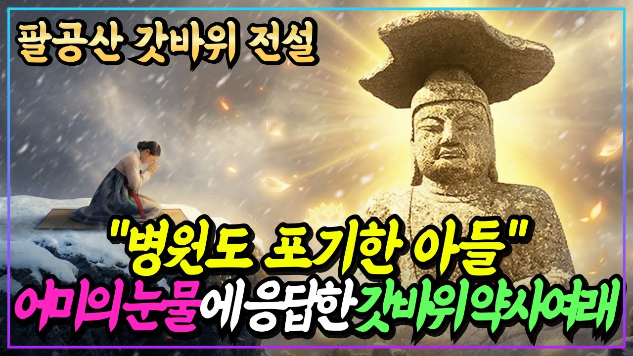 [불교이야기] 병원도 포기한 아들, 어머니는 왜 태풍 속에서도 3천 배를 멈추지 않았을까?ㅣ팔공산 갓바위 전설ㅣ자면서 듣는 불교이야기ㅣ불교소설