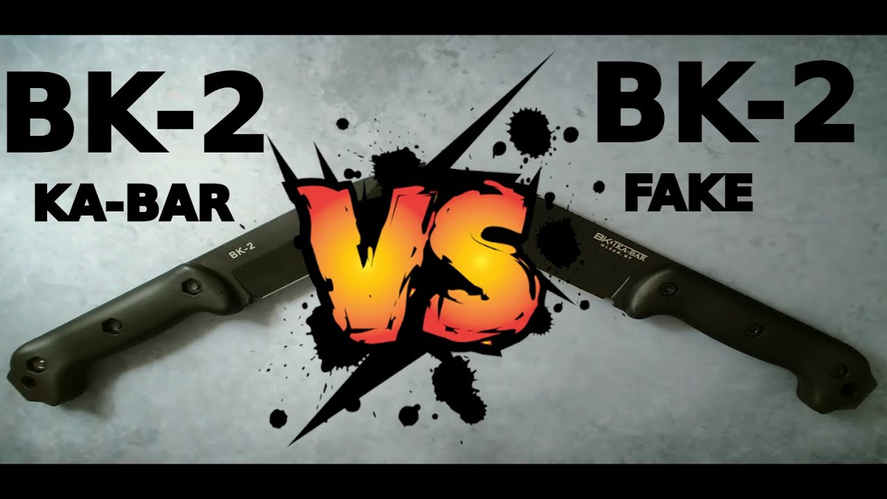 BK-2 vs BK-2  (KA-BAR vs FAKE)