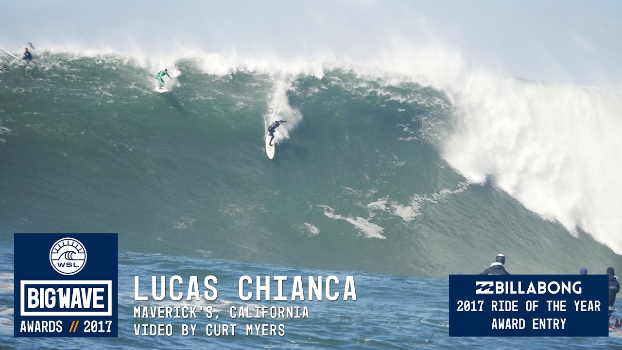 Lucas Chianca at Maverick's  - 2017 Billabong Ride of the Year Entry - WSL Big Wave Awards