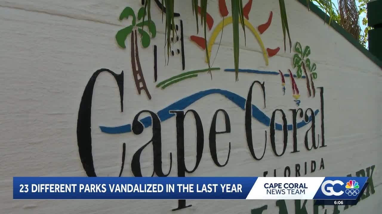 Vandals hit 23 city parks in Cape Coral over last year
