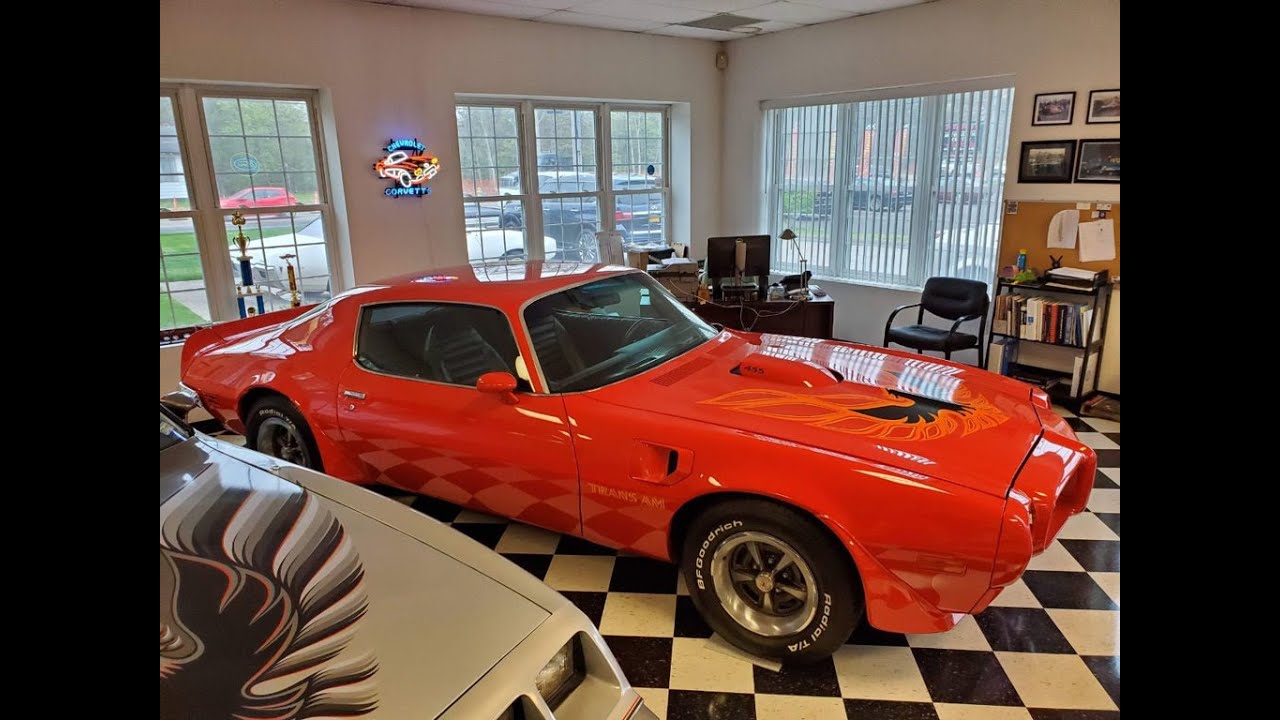 1973 Pontiac Trans Am 455~4 Speed~Numbers Matching and Fantastically Restored!
