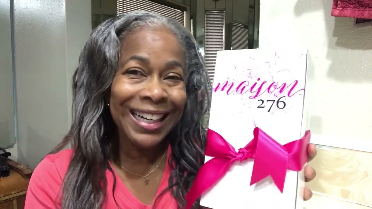 Maison 276 Review - 3 Steps to Soft, Shiny Gray Hair | 🚫Purple Dye | Best Product for Gray Hair 🩶🩶🩶