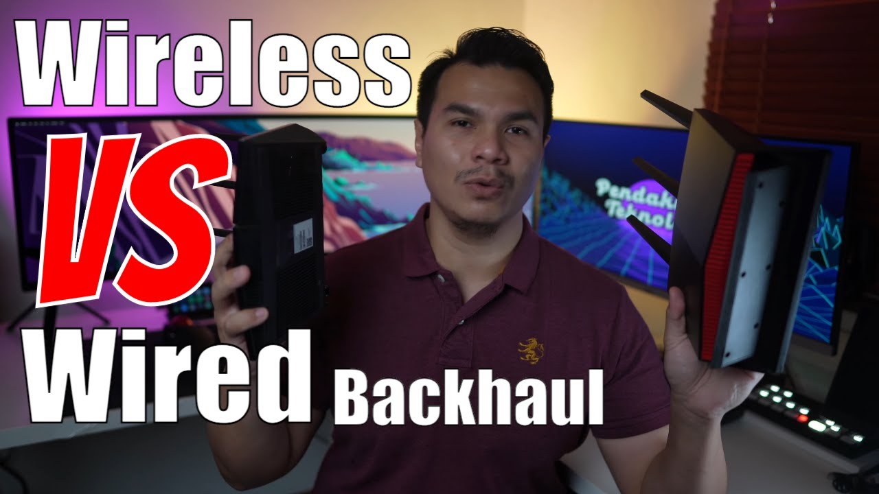 Perbezaan Antara WIRED & WIRELESS Mesh Backhaul | Asus AiMesh