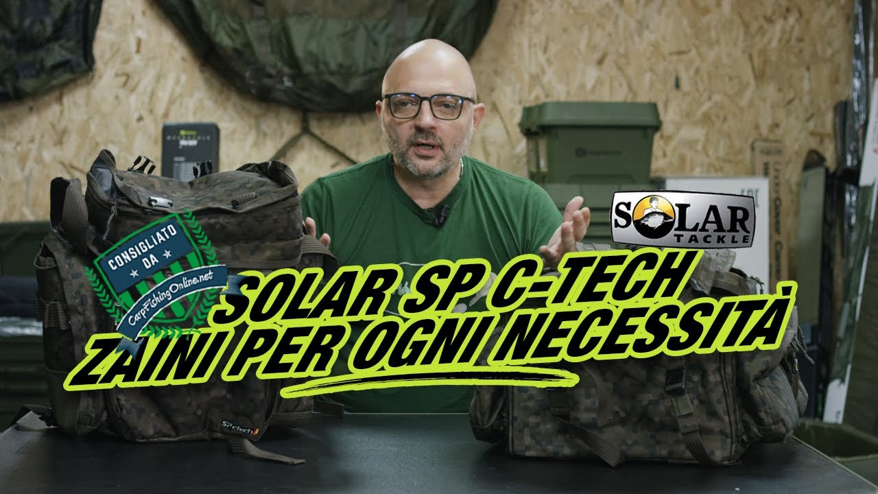 Solar SP C-Tech Zaini per ogni necessità | Consigliato da Carpfishingonline 233